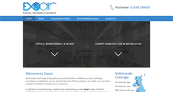 Desktop Screenshot of exoair.com